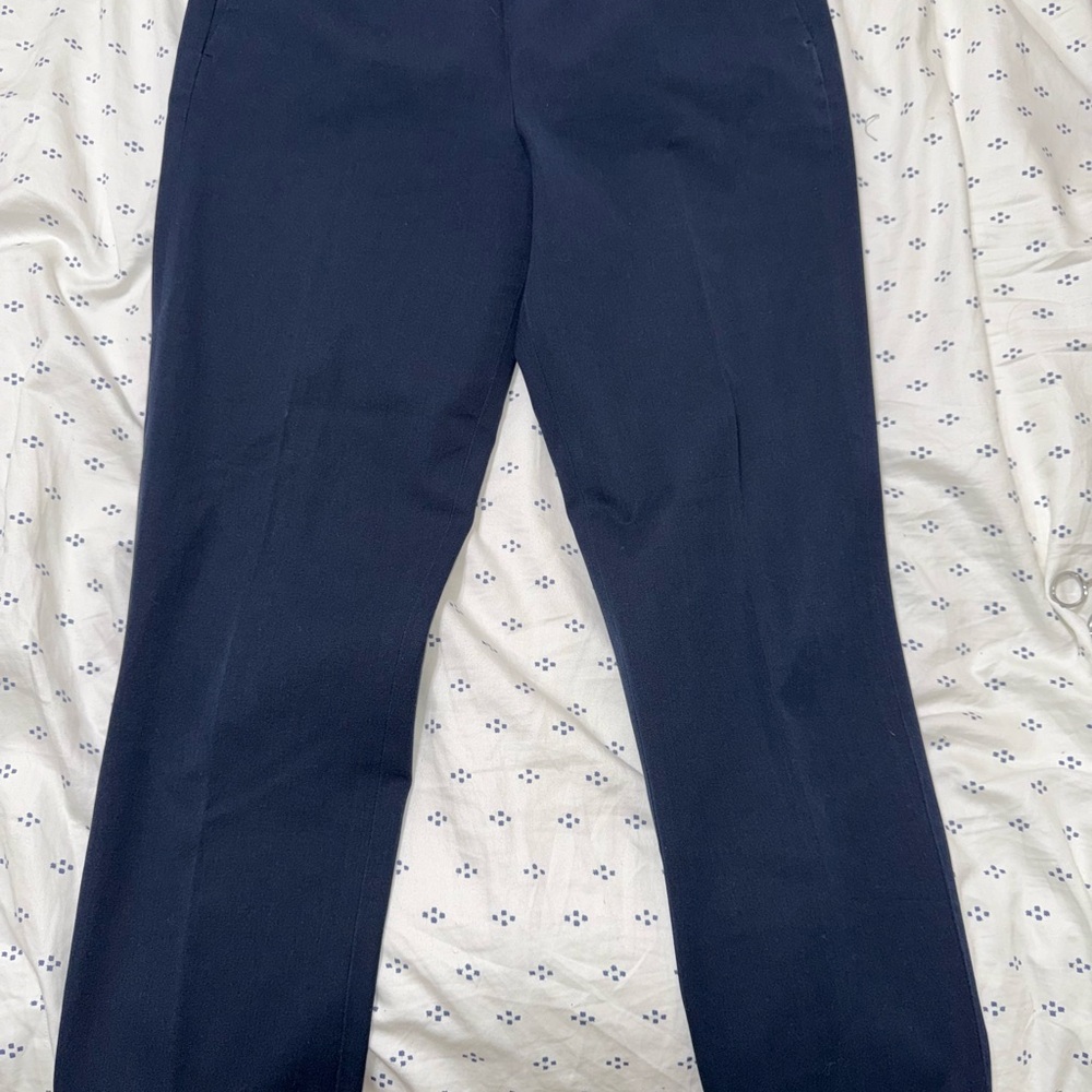 J. Crew Blue Dress Pants with Classic Silhouette